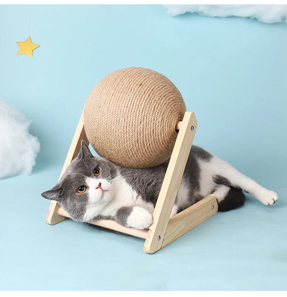 Cat Scratching Ball Toy