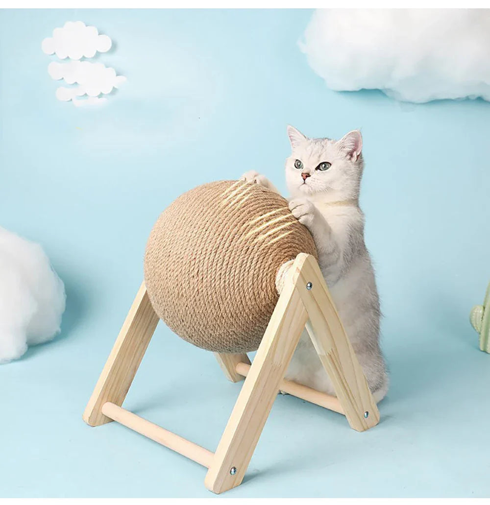 Cat Scratching Ball Toy
