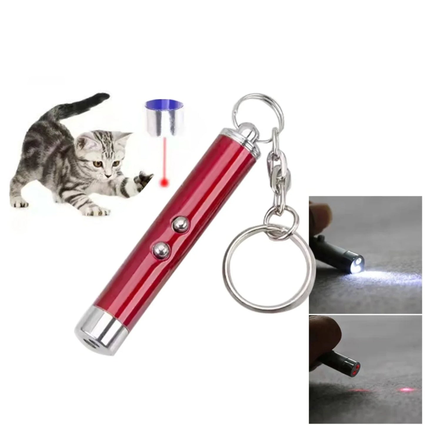 LED Red Point Fancy Cat Funny