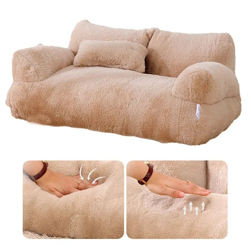 Luxury Cat Bed Comfortable Plush