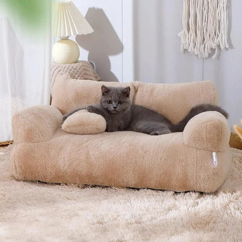 Luxury Cat Bed Comfortable Plush