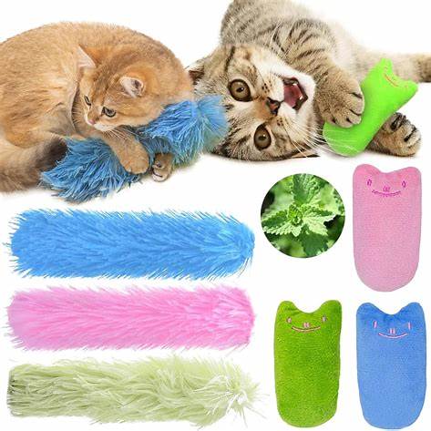 MeowEssentials™ Kattemynte Tyggeleke – Lek, Tannpleie og Moro i Ett