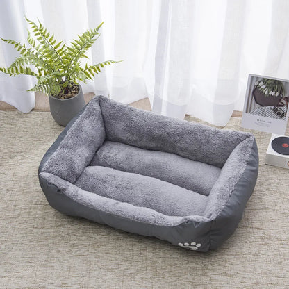 Breathable cat bed with soft, supportive design and washable material for year-round comfort; lightweight and portable.